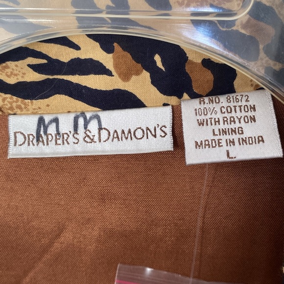 Draper’s & Damon’s Multi-Print Unique Jacket 🐆 🌸 - Picture 9 of 15